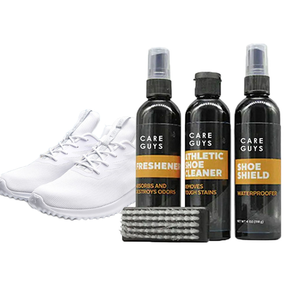 Sneaker Cleaning Kit - 靴クリーナー スニーカークリーニングキット アスレチックシューズ用消臭剤 防水フィルム付き靴ブラシ 車用ノーウォッシュ汚れ落とし剤