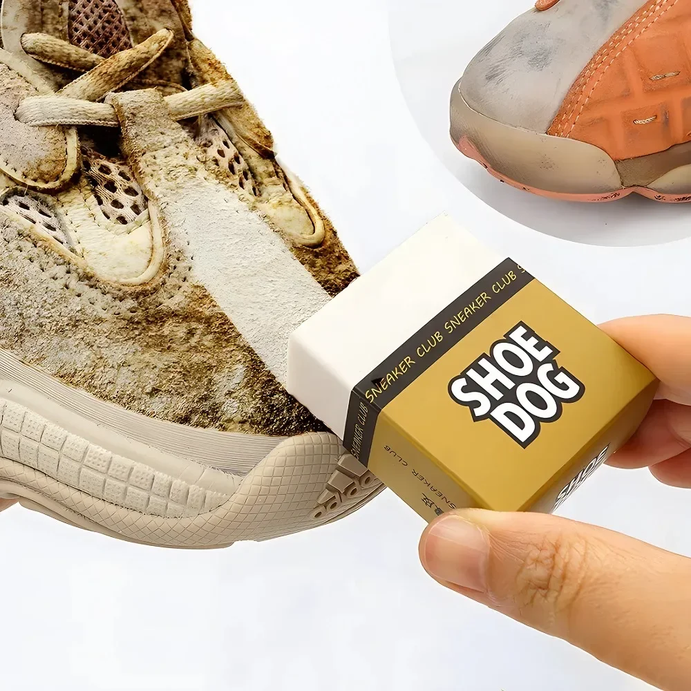 Sneaker Cleaning Kit - 白い革の靴を掃除するためのポータブルキット,スニーカークリーナー,除染ブラシ,スリッパ用の光沢のある消しゴム