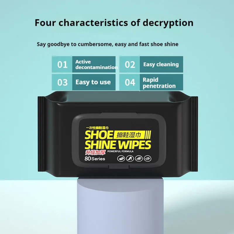 強力な使い捨てスニーカークリーニングポータブル屋外靴クリーナ - Sneaker Care Wipes のレビューと価格