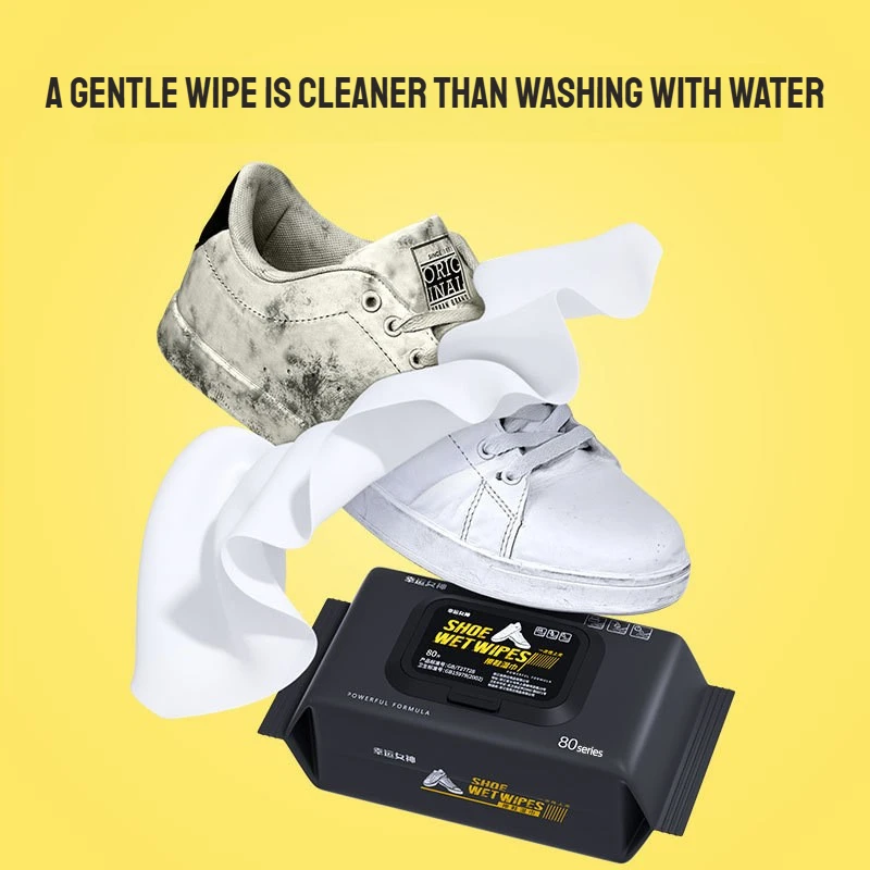 靴磨きワイプスニーカークリーニング使い捨てタオル靴をきれいに - Sneaker Care Wipes のレビューと価格