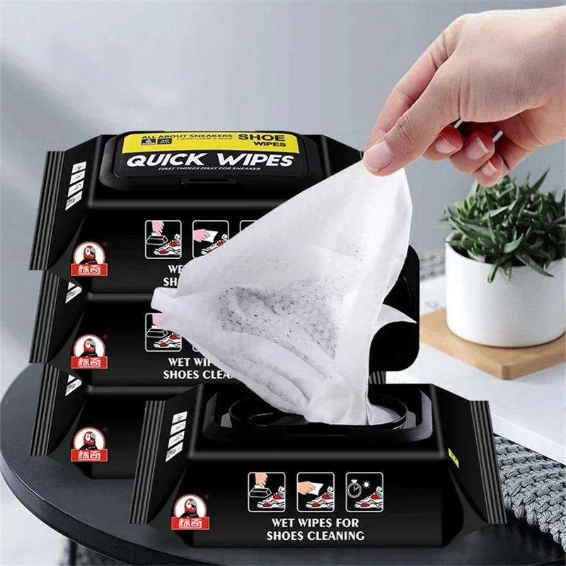 12 個/30 個/バッグ使い捨て靴クリーンワイプポータブル - Sneaker Care Wipes のレビューと価格