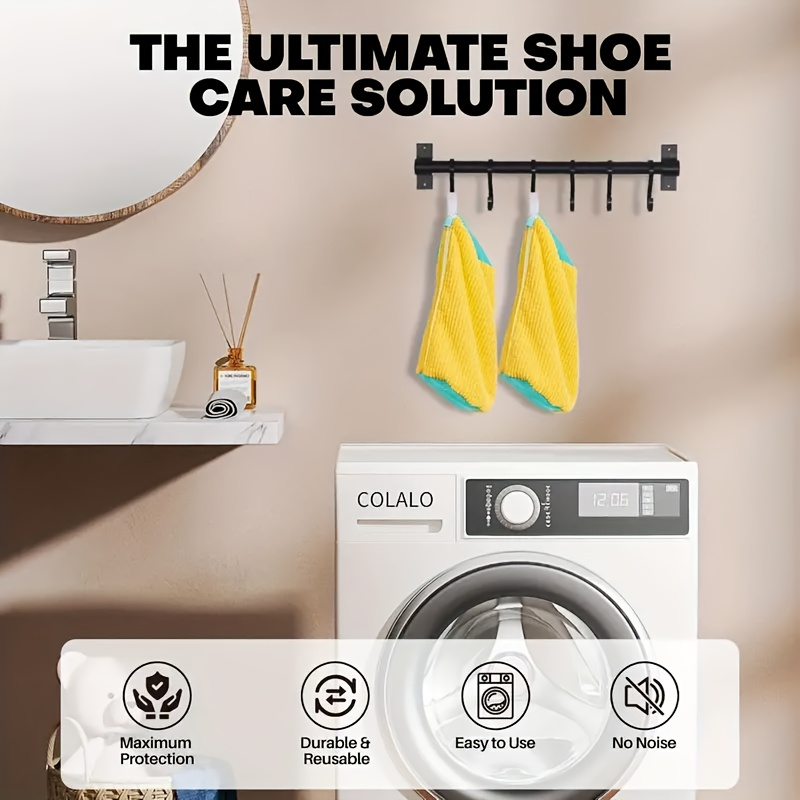 1PC 再利用可能なポリエステル製ランドリーシューズバッグ  - Sneaker Cleaning Kit のレビューと価格