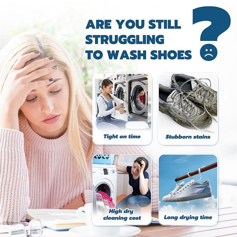 ギヘン靴クリーナーキット、水を使わない泡状靴クリーナー、靴ブ - Sneakers Care のレビューと価格
